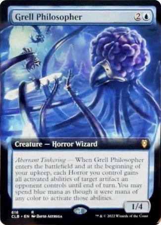 Grell Philosopher (Extended Art) [Commander Legends: Battle for Baldur's Gate] | Boutique FDB TCG