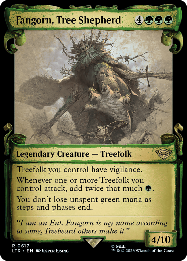 Fangorn, Tree Shepherd [The Lord of the Rings: Tales of Middle-Earth Showcase Scrolls] | Boutique FDB TCG