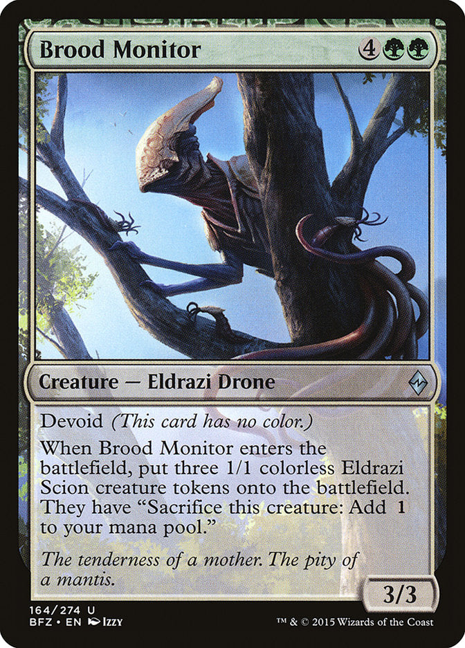 Brood Monitor [Battle for Zendikar] | Boutique FDB TCG