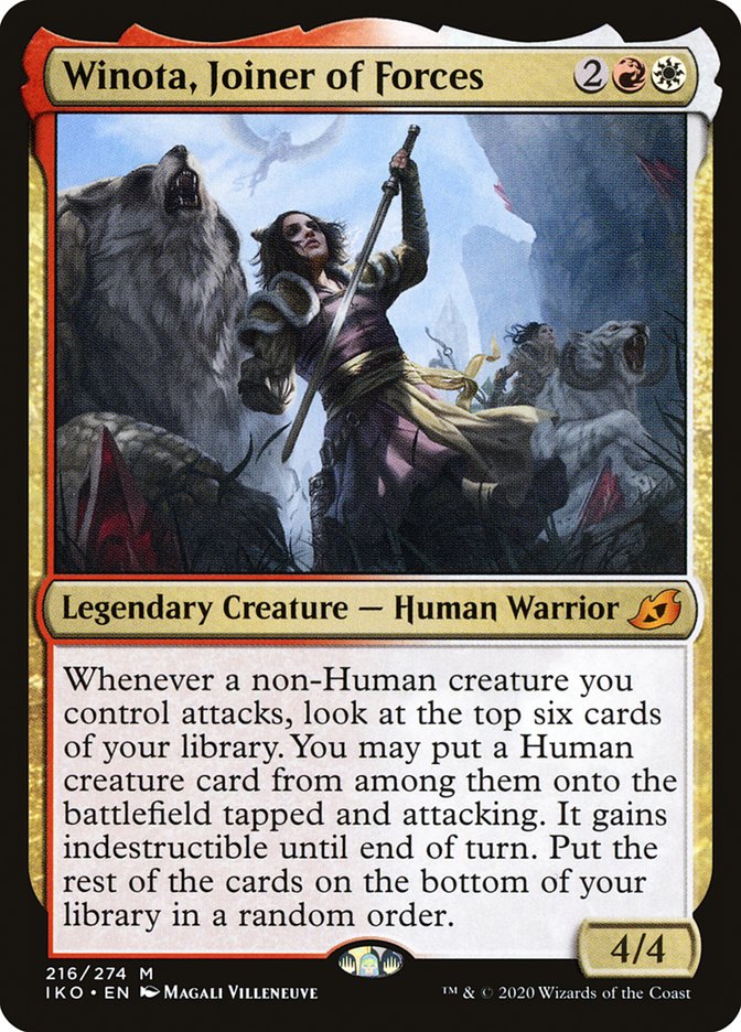 Winota, Joiner of Forces [Ikoria: Lair of Behemoths] | Boutique FDB TCG