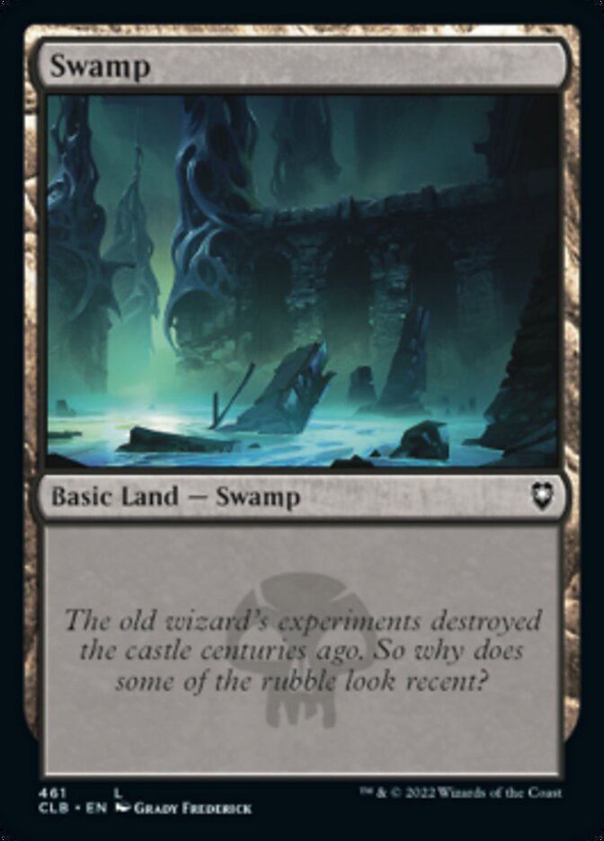 Swamp (461) [Commander Legends: Battle for Baldur's Gate] | Boutique FDB TCG