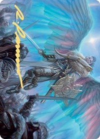 Resplendent Marshal Art Card (Gold-Stamped Signature) [Kaldheim Art Series] | Boutique FDB TCG