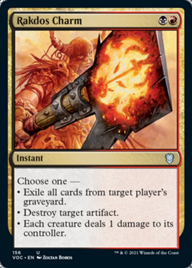 Rakdos Charm [Innistrad: Crimson Vow Commander] | Boutique FDB TCG