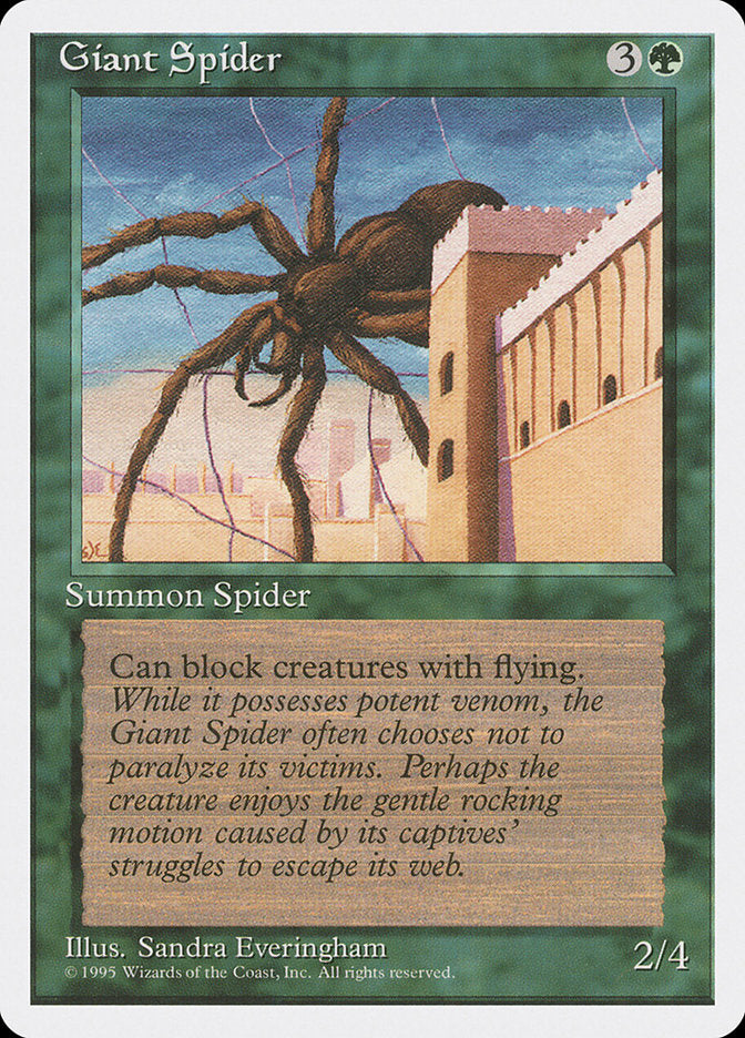 Giant Spider [Fourth Edition] | Boutique FDB TCG