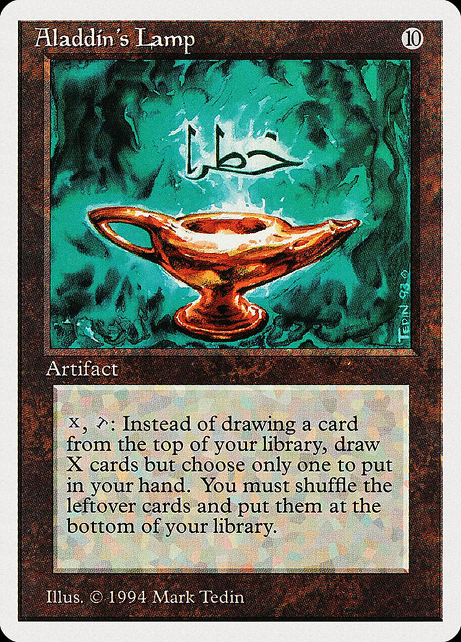 Aladdin's Lamp [Summer Magic / Edgar] | Boutique FDB TCG