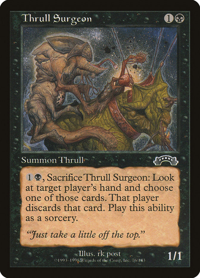 Thrull Surgeon [Exodus] | Boutique FDB TCG