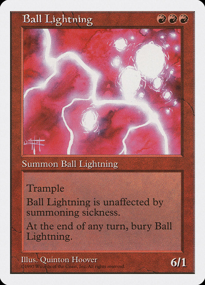 Ball Lightning [Fifth Edition] | Boutique FDB TCG