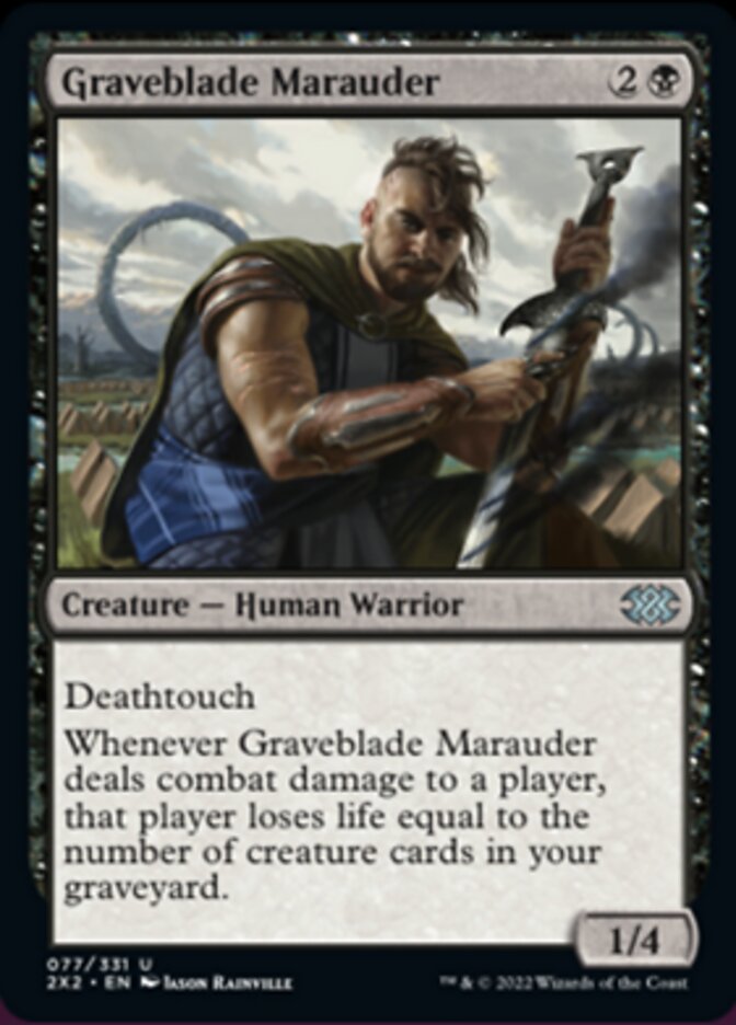 Graveblade Marauder [Double Masters 2022] | Boutique FDB TCG