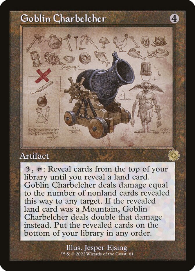 Goblin Charbelcher (Retro Schematic) [The Brothers' War Retro Artifacts] | Boutique FDB TCG