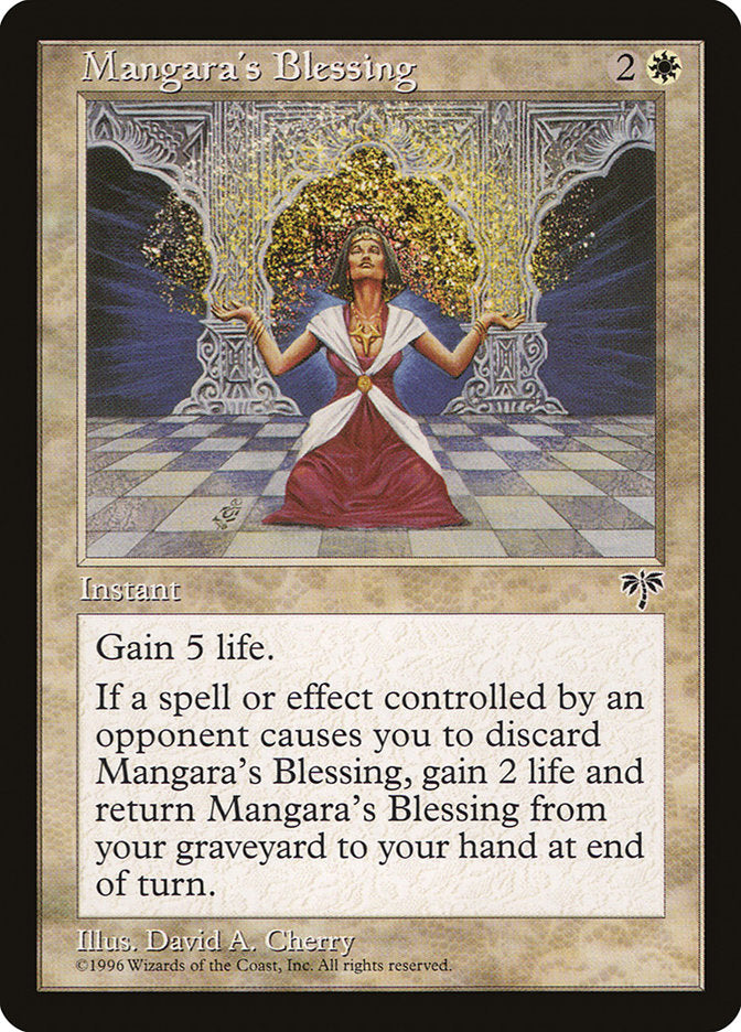 Mangara's Blessing [Mirage] | Boutique FDB TCG