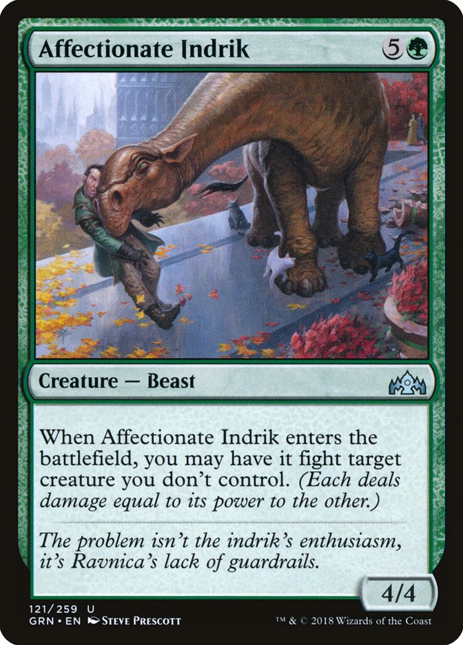 Affectionate Indrik [Guilds of Ravnica] | Boutique FDB TCG