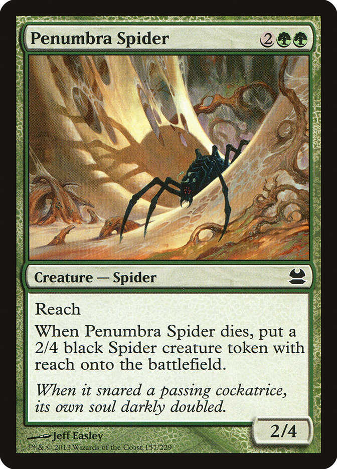 Penumbra Spider [Modern Masters] | Boutique FDB TCG