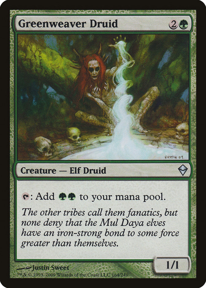 Greenweaver Druid [Zendikar] | Boutique FDB TCG