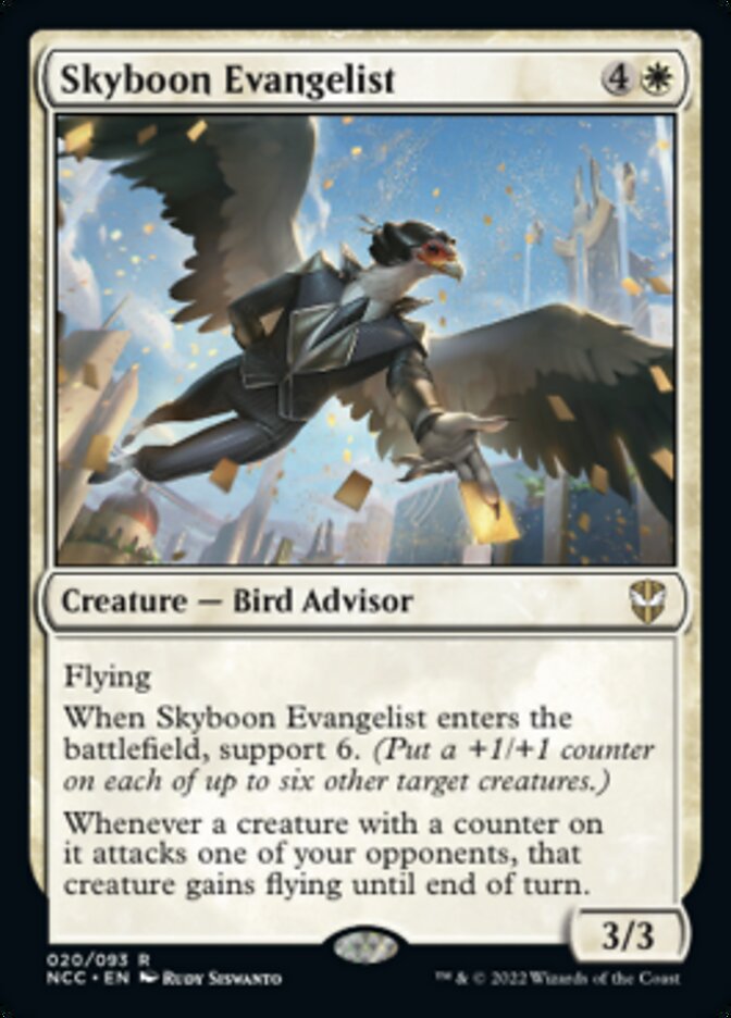 Skyboon Evangelist [Streets of New Capenna Commander] | Boutique FDB TCG