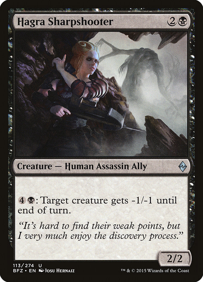 Hagra Sharpshooter [Battle for Zendikar] | Boutique FDB TCG