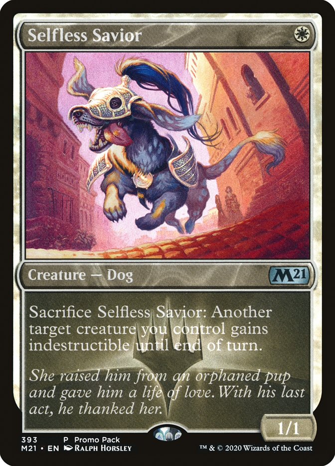 Selfless Savior (Promo Pack) [Core Set 2021 Promos] | Boutique FDB TCG