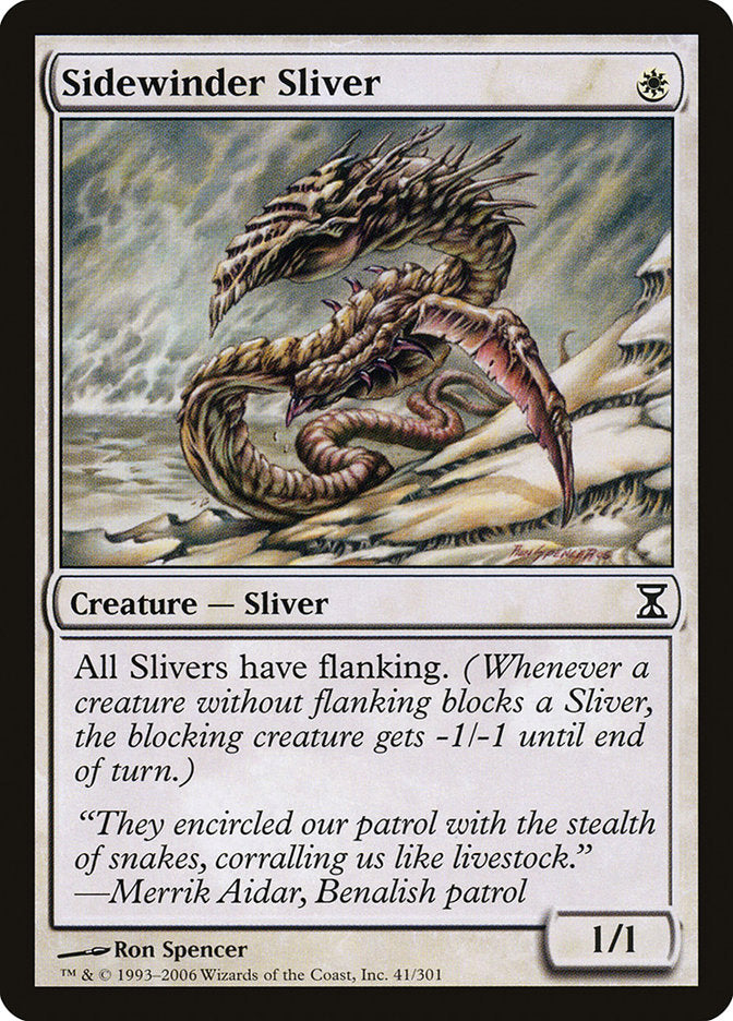 Sidewinder Sliver [Time Spiral] | Boutique FDB TCG