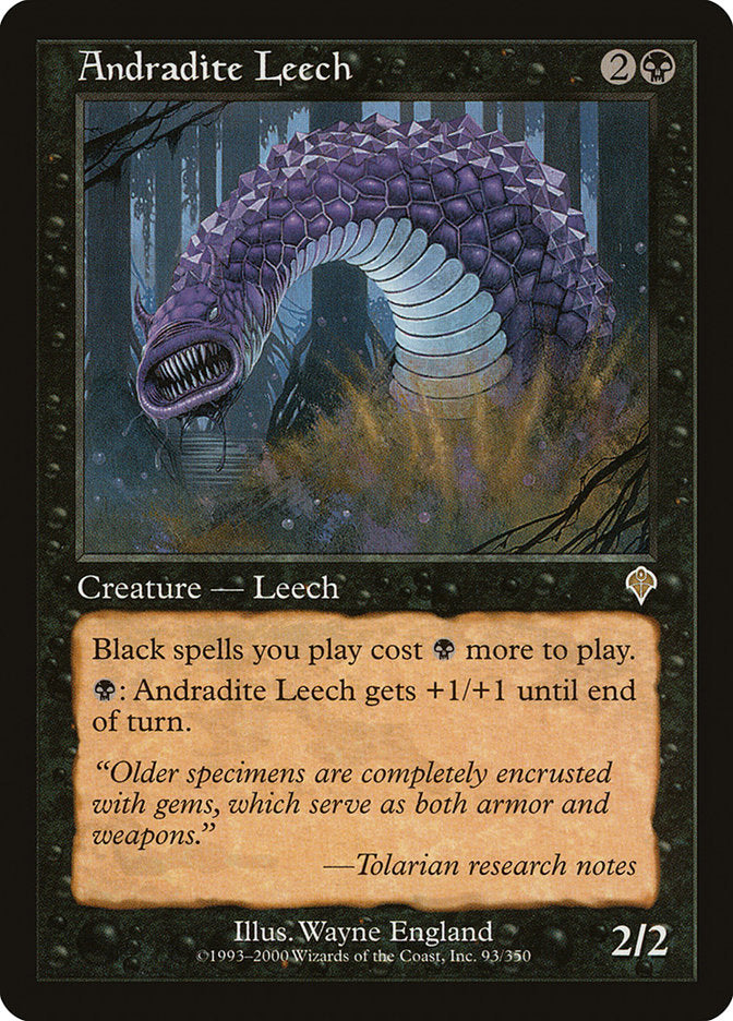 Andradite Leech [Invasion] | Boutique FDB TCG