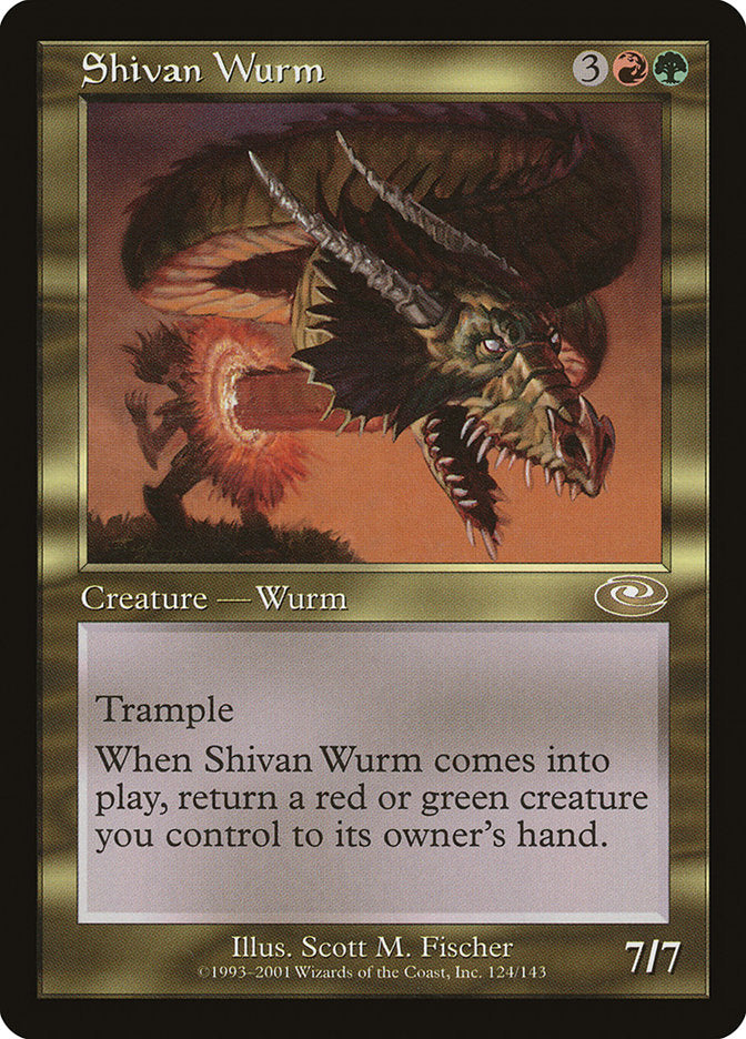 Shivan Wurm [Planeshift] | Boutique FDB TCG