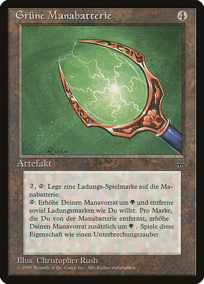 Green Mana Battery (German) - "GruneManabatterie" [Renaissance] | Boutique FDB TCG