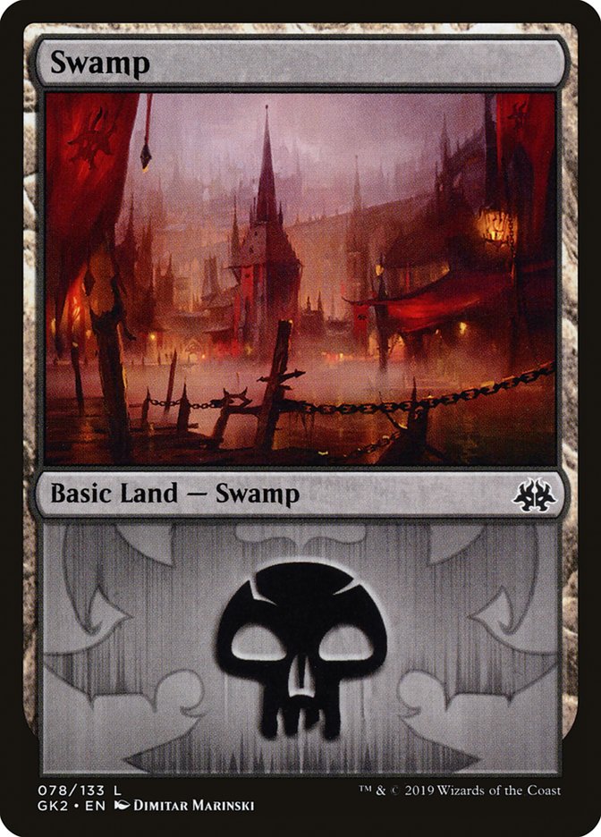 Swamp (78) [Ravnica Allegiance Guild Kit] | Boutique FDB TCG