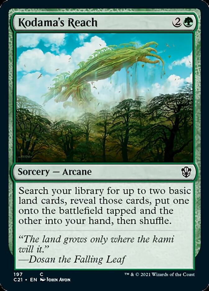 Kodama's Reach [Commander 2021] | Boutique FDB TCG