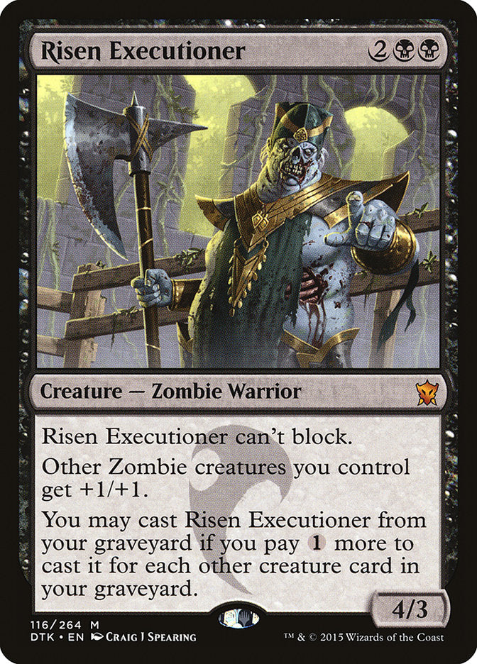 Risen Executioner [Dragons of Tarkir] | Boutique FDB TCG