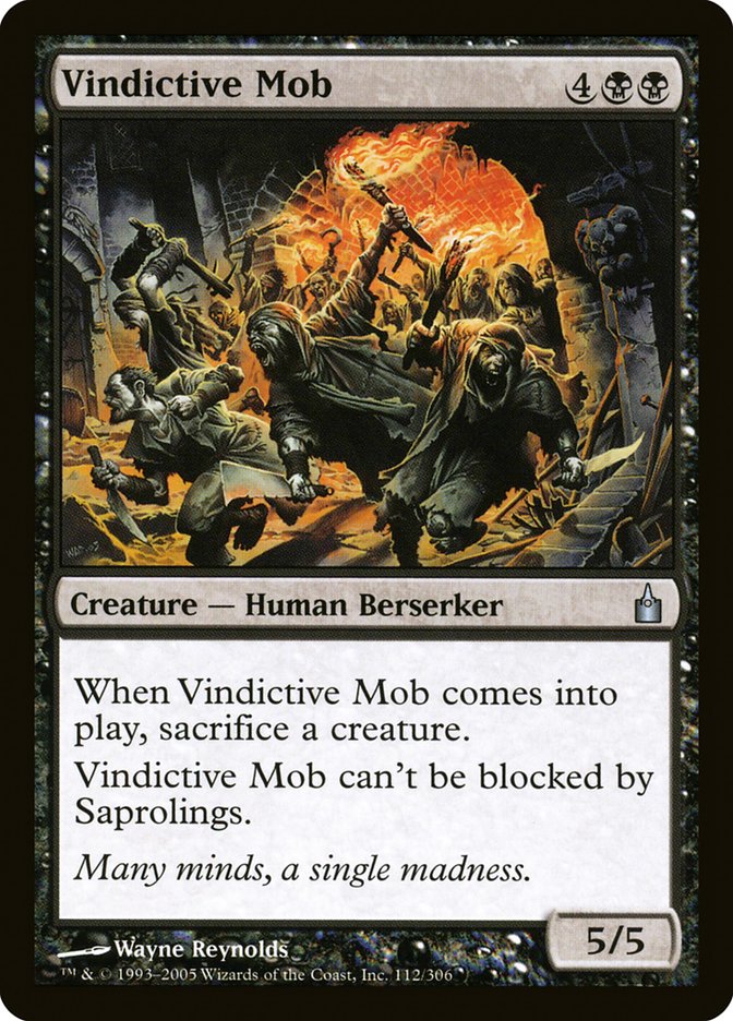 Vindictive Mob [Ravnica: City of Guilds] | Boutique FDB TCG