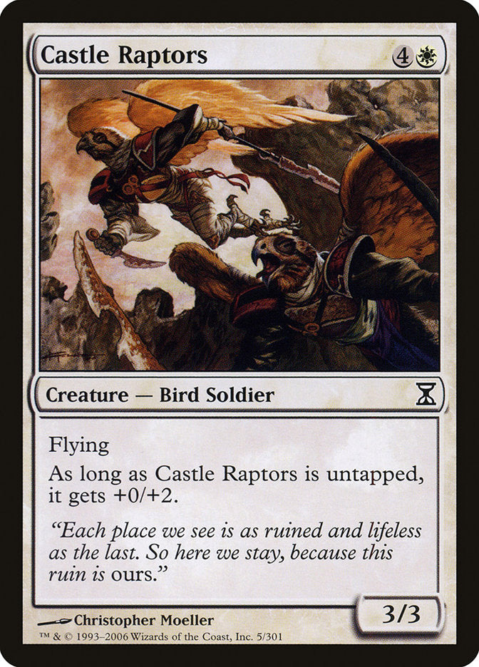 Castle Raptors [Time Spiral] | Boutique FDB TCG