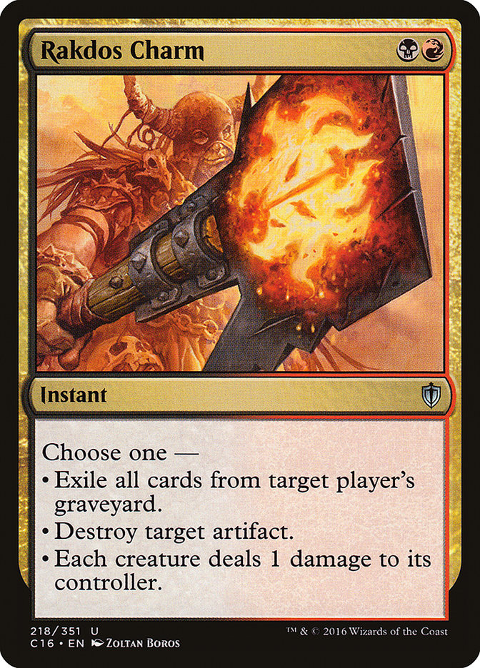 Rakdos Charm [Commander 2016] | Boutique FDB TCG