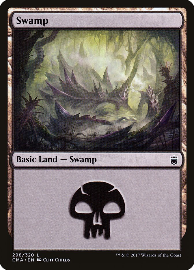 Swamp (298) [Commander Anthology] | Boutique FDB TCG