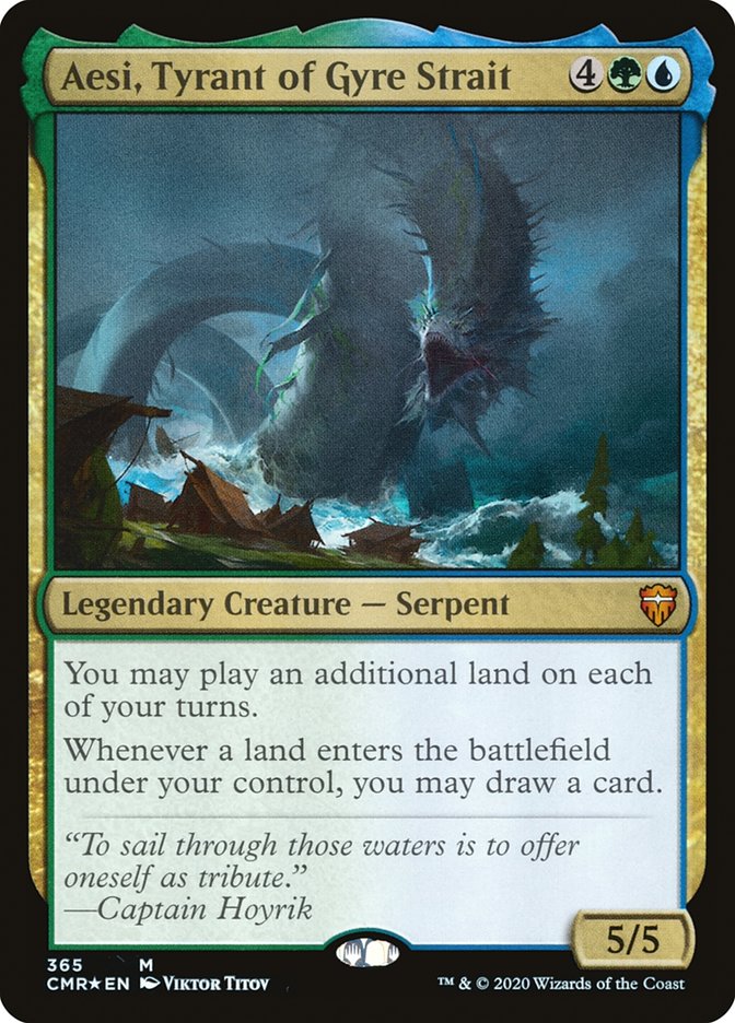 Aesi, Tyrant of Gyre Strait [Commander Legends] | Boutique FDB TCG