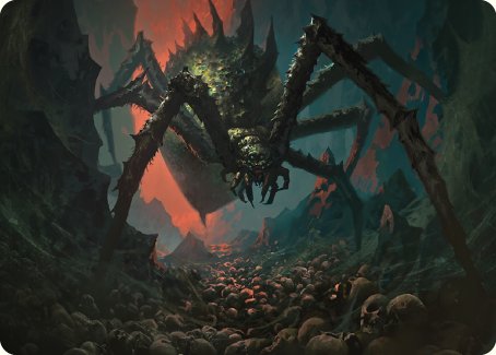 Shelob, Child of Ungoliant Art Card [The Lord of the Rings: Tales of Middle-earth Art Series] | Boutique FDB TCG