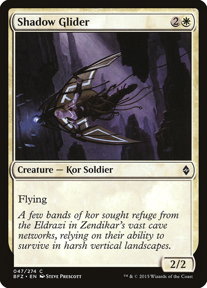 Shadow Glider [Battle for Zendikar] | Boutique FDB TCG