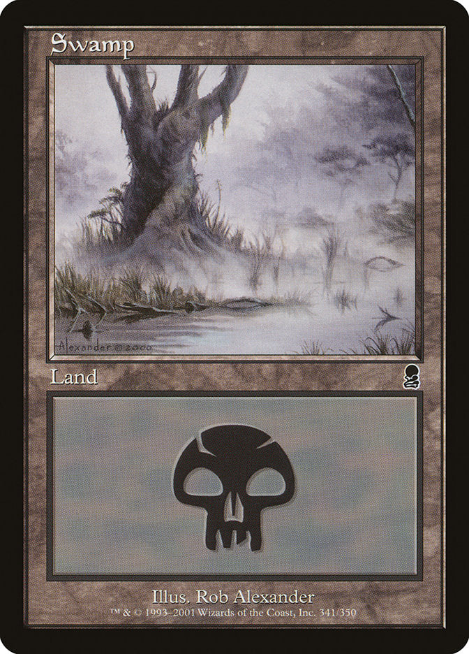 Swamp (341) [Odyssey] | Boutique FDB TCG