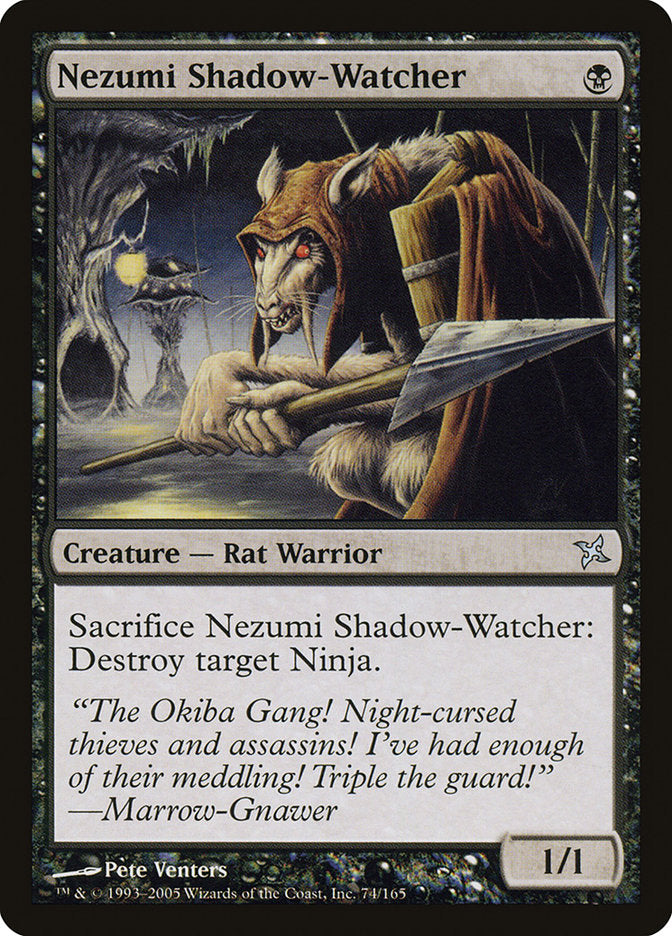 Nezumi Shadow-Watcher [Betrayers of Kamigawa] | Boutique FDB TCG