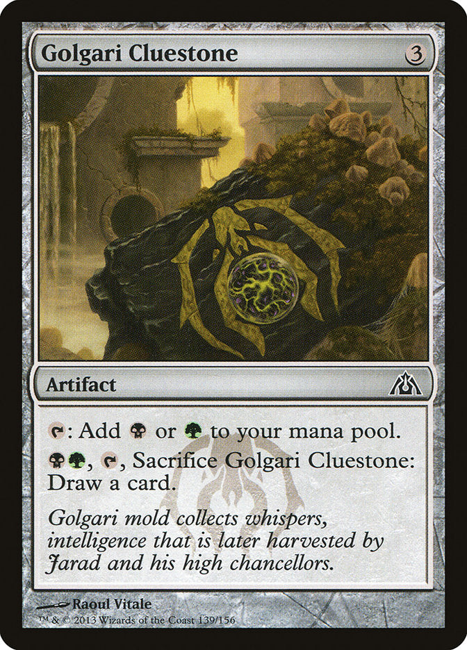 Golgari Cluestone [Dragon's Maze] | Boutique FDB TCG