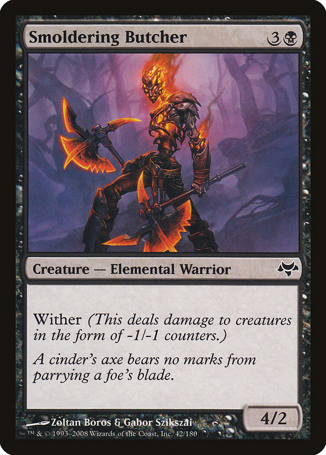 Smoldering Butcher [Eventide] | Boutique FDB TCG