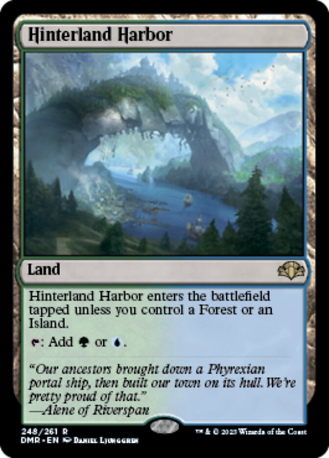 Hinterland Harbor [Dominaria Remastered] | Boutique FDB TCG