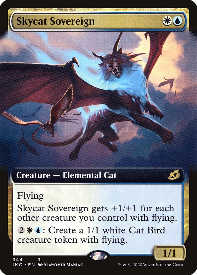 Skycat Sovereign (Extended Art) [Ikoria: Lair of Behemoths] | Boutique FDB TCG