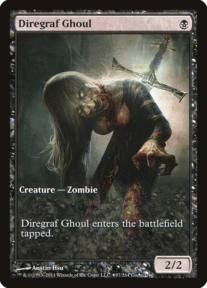 Diregraf Ghoul (Game Day) [Innistrad Promos] | Boutique FDB TCG