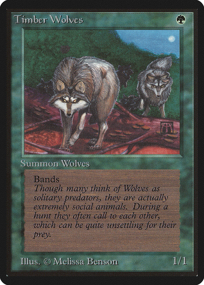 Timber Wolves [Beta Edition] | Boutique FDB TCG