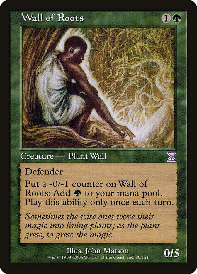 Wall of Roots [Time Spiral Timeshifted] | Boutique FDB TCG