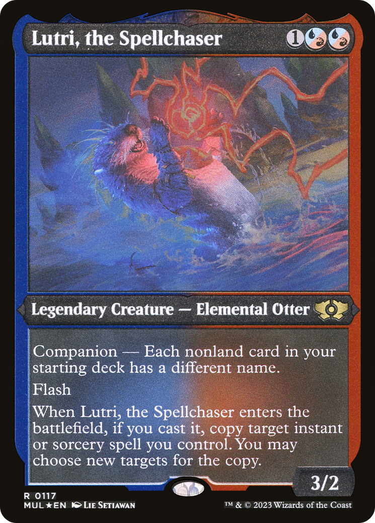 Lutri, the Spellchaser (Foil Etched) [Multiverse Legends] | Boutique FDB TCG