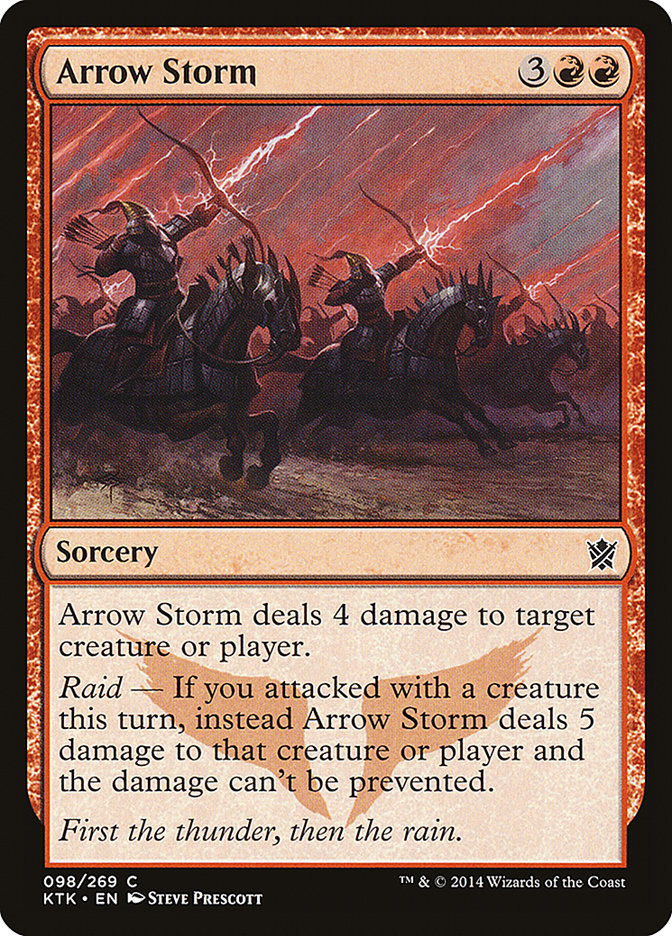 Arrow Storm [Khans of Tarkir] | Boutique FDB TCG