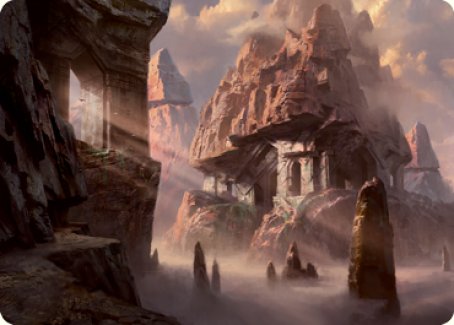 Mountain (277) Art Card [Dungeons & Dragons: Adventures in the Forgotten Realms Art Series] | Boutique FDB TCG