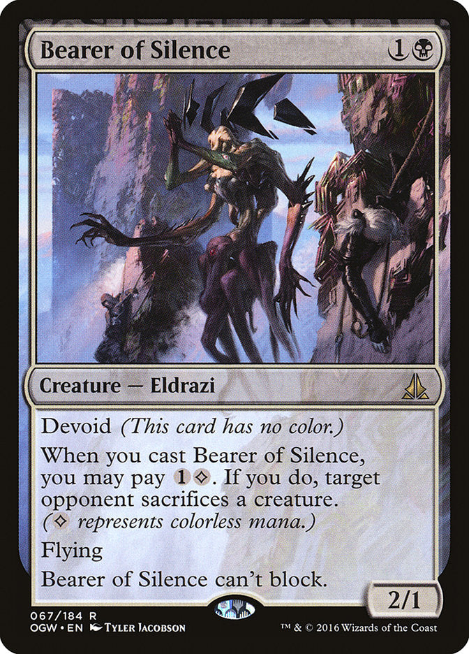 Bearer of Silence [Oath of the Gatewatch] | Boutique FDB TCG