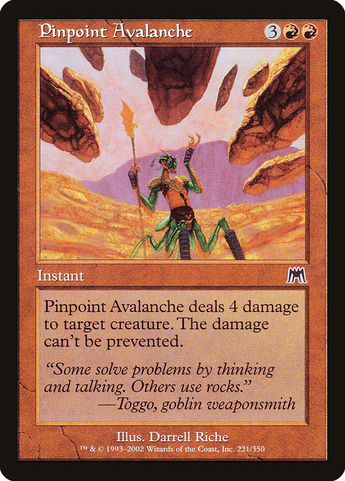 Pinpoint Avalanche [Onslaught] | Boutique FDB TCG