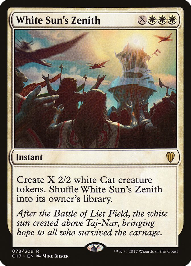 White Sun's Zenith [Commander 2017] | Boutique FDB TCG