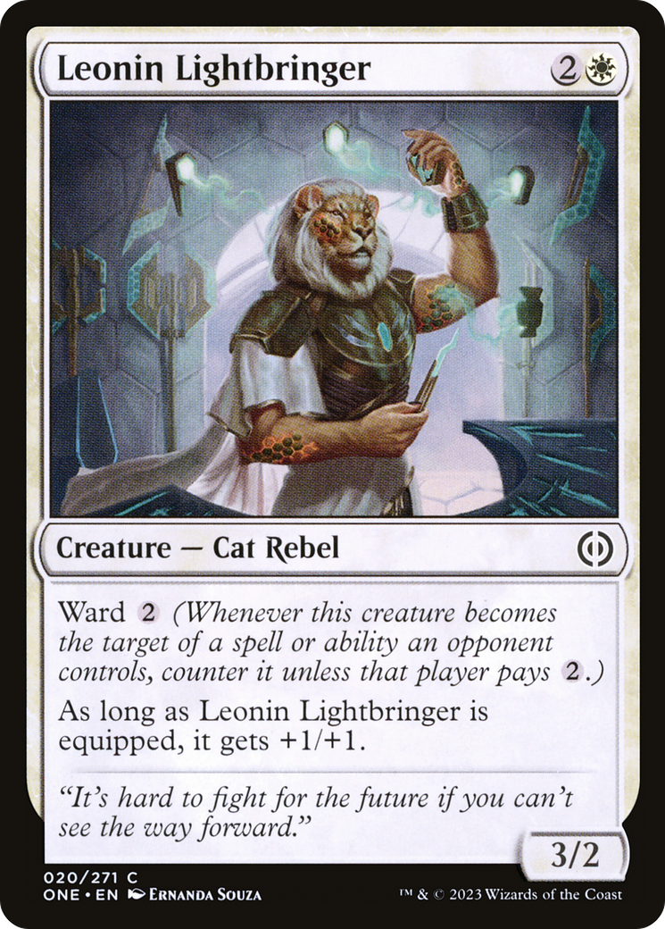 Leonin Lightbringer [Phyrexia: All Will Be One] | Boutique FDB TCG